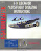 B24 Liberator Pilot's Flight Operating Instructions