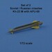 Set of two Kh23m Missiles (AS-7 Kerry) with APU69 Launcer