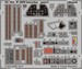 Detailset Curtiss P40M Interior Self Adhesive (Hasegawa)