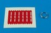 Remove before Flight Flags with White IDF lettering (6x)