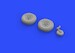 Hawker Typhoon MK1b Wheels early (Hasegawa, Eduard)