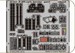 Detailset Curtiss P40N Warhawk Early Interior Self Adhesive (Hasegawa)