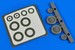 F100 Super Sabre Wheels and paint mask
