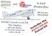De Havilland Comet racer "The Orphan G-ACSS" (Airfix kit with Whirlybird decals & acc)