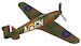 Hawker Hurricane Mk1 RAF, P3576 GN-A, Flight Lieutenant James Brindley Nicolson VC