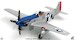 Mustang P51D USAF, Lt. Col. John C. Meyer, 487th FS, 352nd FG, 8th AF, 1944