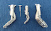 Buccaneer Landing Gear (replacement for 1/48 Airfix)