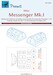 Miles Messenger MKI Canopy and wheel mask (KP Models)