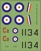 SAAF Avro Anson MK1 (Silver scheme)