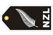 NZL Silver Fern Flag Bag Tag