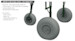 Douglas A-26B Invader wheels (Hobby Boss)