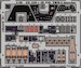 Detailset Grumman TBM-3 Avenger interior Self Adhesive (Hobby Boss)