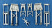 Heinkel He111H Landing Gear (Revell Monogram)