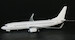 Boeing 737-800 Blank With Stand