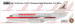 B737-200 (Piedmont Bare metal Red)