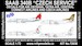 Saab 340B Czech Service (Air Ostrava, Tatra Air, CCA, Czech Airlines)