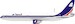 Lockheed L1011 Tristar Air Transat C-FTNH Polished With Stand