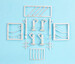 Boeing B52D/G/H Stratofortress Landing Gear (Modelcollect)
