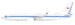 Boeing 737-800 Taiwan Air Force ROCAF Republic of China Air Force 3701 With Stand