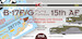 B17F/G Flying Fortress 15th AF, B17's over Europe from Italian Air bases (3 Schemes