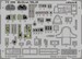 Detailset Hellcat MKII Interior Self adhesive (Eduard / Cyber Hobby)