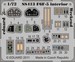 Detailset F6F Hellcat Interior Self Adhesive (Dragon.Eduard)