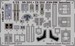 Detailset SAAB JAS39C Gripen Interior Self adhesive (Revell)
