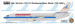 B737-400 (Piedmont Bare metal Blue)