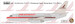 Boeing 737-200 (Piedmont Bare metal Red)
