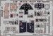 Detailset F8F Bearcat Interior Self Adhesive (Hobby Boss)