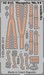 Detailset Mosquito MKVI Seatbelts (Tamiya)