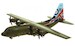 Lockheed Hercules C130J L382 RAF, ZH883 50 Years with stand Limited Edition