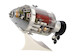 Apollo: Spacecraft Columbia with Interior 50 years man on the moon (SPECIAL OFFER -WAS EURO 54,95