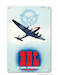 DDL - Danish Air Lines (Det Danske Luftfartselskab) Focke-Wulf Fw 200 Condor Vintage metal poster