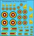 Zimbabwe Air Force (Modern roundels with Golden Bird)