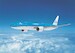 KLM Boeing 777-300 in flight Poster