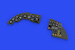 Dornier Do17Z Bomber Löök Plus Instrument Panel and seatbelts (ICM, Eduard)