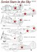 Soviet stars in the sky, Stars outlined in Black