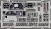 Self Adhesive Detailset Messerschmitt BF109K Interior (Hasegawa)