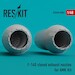 Grumman F14D Tomcat Closed Exhaust Nozzle upgrade set (AMK)
