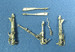 Grumman A6E, EA6A/B Intruder Landing Gear (Monogram, Revell)