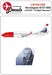 Boeing B737-800 (Norwegian LN-DYF 'Fridtjof Nansen' tail)