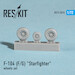 Lockheed F104G/S Starfighter Wheels set