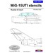 Mig15UTi Stencils - decal set