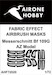 Fabric effect Airbrush masks Messerschmitt BF109G (AZ Models)