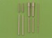 Focke Wulf Fw190 A7-A8 armament set (MG131 barrel tips, MG151 barrels, MG151 barrels in fairings) & Pitot Tube
