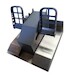 B737 Metal Rudder Pedals.