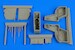 Kfir C2/C7 wheel bays (Kinetic)