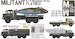 Militant MK1,6x6 Maudslay 10 ton flatbed (RAF, Royal Navy Cargo Truck)