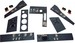 B737 ICS MIP panels (with subpanels)